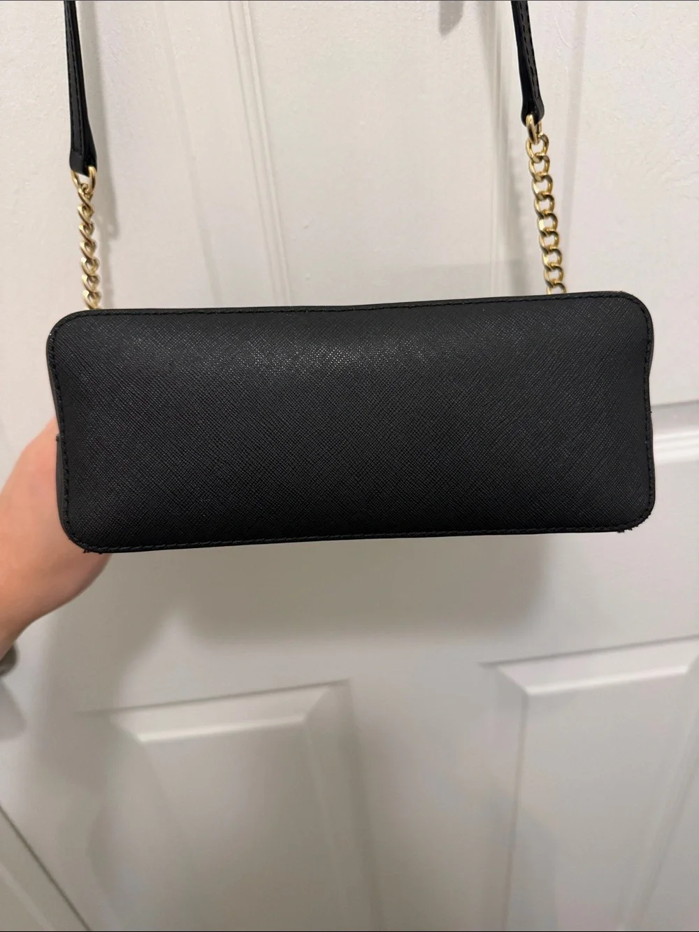 Michael Kors Cindy crossbody handbag black leather